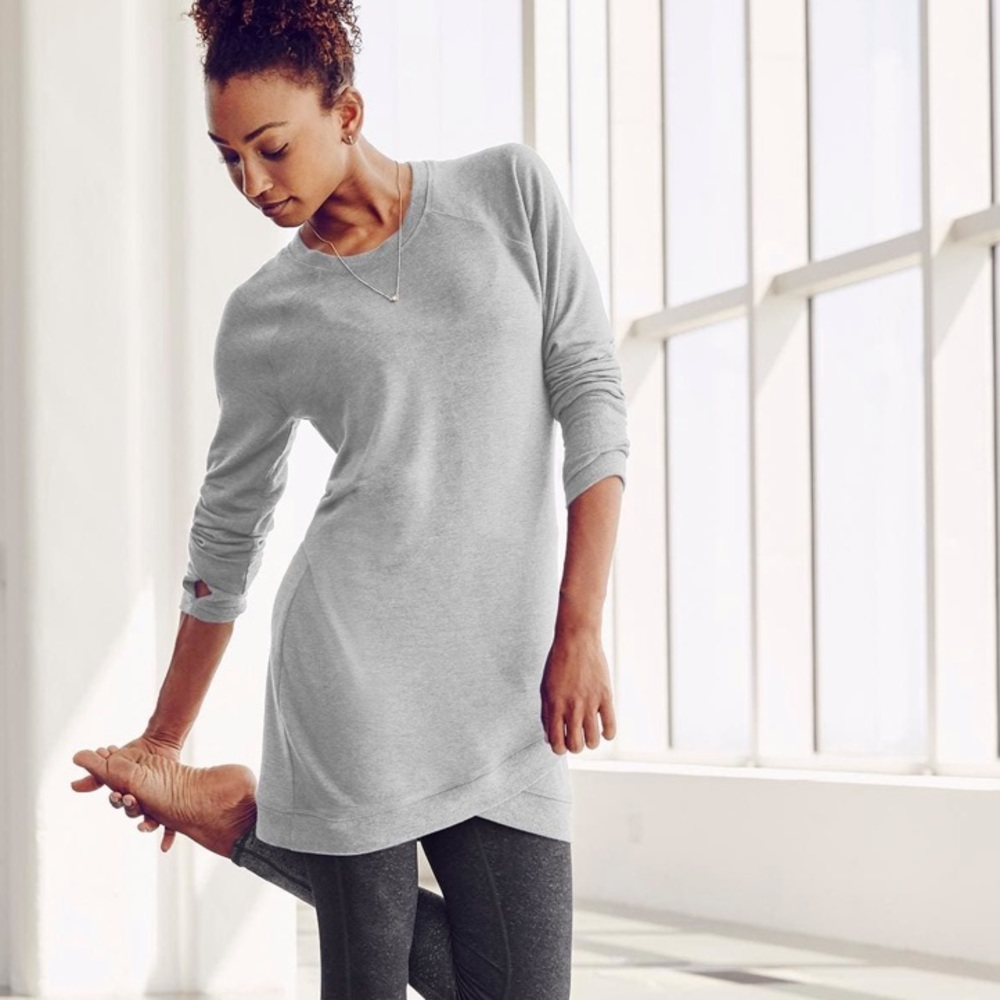 Athleta Criss Cross sweater dress